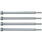 Taperless One-Step Center Pins -Die Steel SKD61+Nitriding/Shaft Diameter (D) Selection Type-