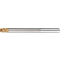 TSC series carbide composite radius end mill, for high-feed machining, 4-flute, 45° spiral / long shank, short model