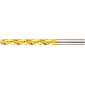 HSS Solid Drill Bits - Straight Shank, for Difficult-to-Cut Materials, TiN Coated, Regular