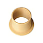 Plain bearing bushes with flange / plastic (iglidur) / WFM