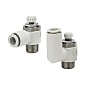 AS*2 / 3*1F, regolatore di flusso, raccordo istantaneo, gomito e universale