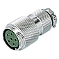 NCS Series Round Metal Connector (Plug/Adapter/Receptacle)