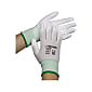 [โปรโมชั่นสุดคุ้ม!] ถุงมือเคลือบ PU แบบเต็มฝ่ามือและนิ้ว (สีขาว)Image