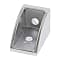 5 Series Aluminum Frame Reversing Bracket with Protrusion - 6mm Groove, 1-Row Groove