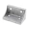 8 Series Aluminum Frame Tabbed Reversal Bracket - 10mm Slot, 2 Slots