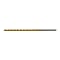 TiN Coated High-Speed Steel Drill for Machining Difficult-to-Cut Materials, Straight Shank / Long