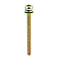 Cross-Head Pan Head Machine Screw P = 4 (Spring Lock Washer + JIS Small Captive Washer)