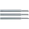 Stepped Ejector Pins with Tip Processed - High Speed Steel SKH51, Configurable Configurable Tip Diameter and Length (MISUMI)