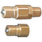 Compact Double Valve Cooling High Flow Coupler Plugs (MISUMI)