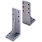 Precision Angle Plates - Cast Iron, Aluminum or Stainless Steel, Configurable Hole Position, Drilled Holes