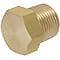 低壓用栓入接頭　黃銅型　插頭