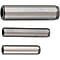 Zylinderstifte / rostfreier Stahl, Stahl / Abflachung, Durchgangsbohrung, Innengewinde, zweiseitig gefast 