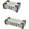 Compact KVM Switch Compatible With VGA for USB Device Connection (2 Ports / 4 Ports), Supports Background Booting