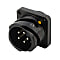 MS3102 Bayonet Panel Mount Receptacle (Waterproof)