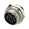 PLT Panel Mount Receptacle (Screw Model)