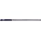XAC係列硬質合金球頭立銑刀,2-Flute /短,長柄模型