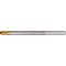 TSC series carbide composite radius end mill, for high-feed machining, 4-flute, 45° spiral / long shank, short model