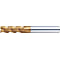 TSC series carbide radius end mill, 3-flute, 45° spiral / regular model