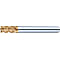 TSC series carbide radius end mill, 4-flute, 45° spiral / stub model