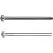硬質合金t型槽銑刀，2槽/ 4槽，細柄，球