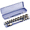 Socket Set for Impact Wrenches (with Metal Tray) NV4132 