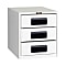 α Letter Case Steel, Deep Type (A4-Size, Drawer Pop-Open Prevention Type)