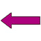JIS管道識別方向表示貼紙：箭頭（單位）