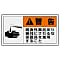 Product Responsibility (PL) Warning Display Label Horizontal Sticker