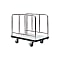 Steel Dandy Platform Truck, Handwheel Both Side Type, Long Material Transporting Platform Truck
