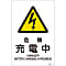 JIS Safety Mark (Warning), "Danger - Charging" JA-207L
