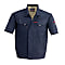 Sew-Cloth Short-Sleeved Blouson