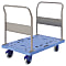 Silent Resin Large Dolly Double Handle Fixed Type