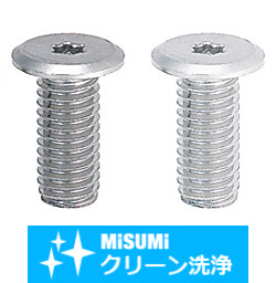【クリーン洗浄品】超極低頭ボルト　ヘクサロビュラタイプ
