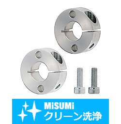 【クリーン洗浄品】セットカラー　スリット　２ホール/２タップ タイプ