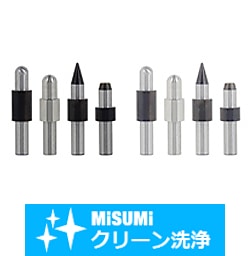 【クリーン洗浄品】小径位置決めピン　ツバ付・圧入タイプ