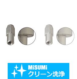 【クリーン洗浄品】位置決めピン　高硬度ステンレス　大頭テーパ　－めねじ－
