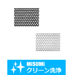 【クリーン洗浄品】パンチングメタル－丸孔６０°千鳥タイプ－