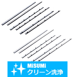 【クリーン洗浄品】８シリーズ（溝幅１０ｍｍ）用　アルミフレーム用長ナットＬ寸指定タイプ