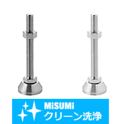 【クリーン洗浄品】アジャスタパッド　省スペースタイプ （中荷重）