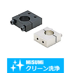 【クリーン洗浄品】支柱クランプ　垂直・平行タップ　セパレート