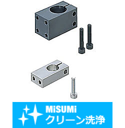 【クリーン洗浄品】支柱クランプ 平行タップ