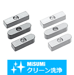 【クリーン洗浄品】平行キー　ザクリ穴センタータイプ
