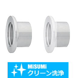 【クリーン洗浄品】真空配管用継手　ＮＷフランジ
