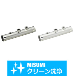 【クリーン洗浄品】配管マニホールド　ソケット部指定タイプ　ソケットおねじ