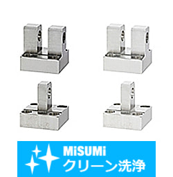 【クリーン洗浄品】ヒンジベ－ス　－中央支点　四点取付タイプ－