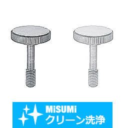 【クリーン洗浄品】カバーボルトローレット付タイプ