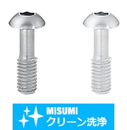 【クリーン洗浄品】全長指定カバーボルト　ボタンボルトタイプ