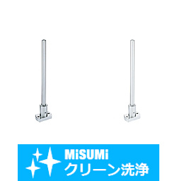 【クリーン洗浄品】デバイス取付用スタンド　コンパクト通し穴タイプ　パイプ