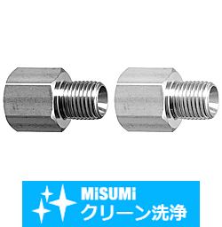 【クリーン洗浄品】油圧・水圧用継手　ストレートタイプ　ＰＴメネジ・ＰＦオネジ　-ストレート・メス-