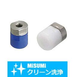 【クリーン洗浄品】樹脂プッシャ　標準タイプ　めねじタイプ
